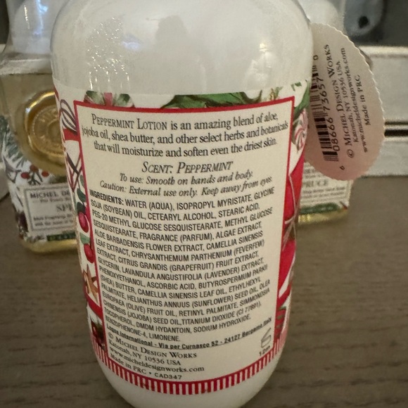 Michel Design Works 3 Piece Mini Foaming Hand Soap & Peppermint Hand Lotion - Picture 8 of 8